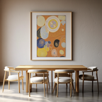 De Ti Største nr. 3 af Hilma af Klint – Abstrakt kunsttryk