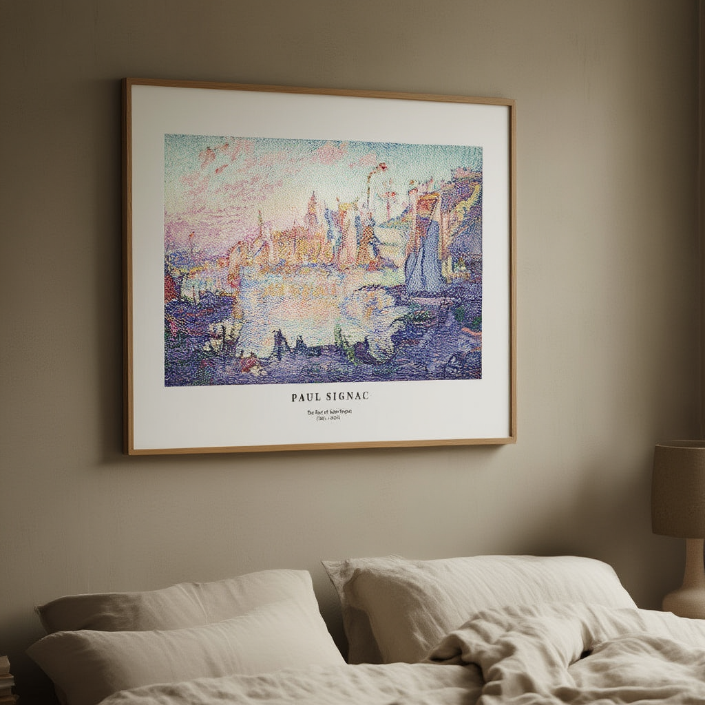 Paul Signac - The Port of Saint Tropez Poster