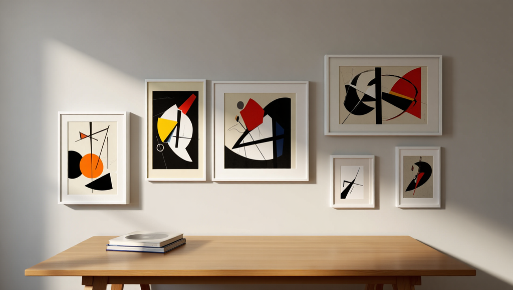 Kandinsky Bauhaus Art – Office Set of 6 Modern Prints