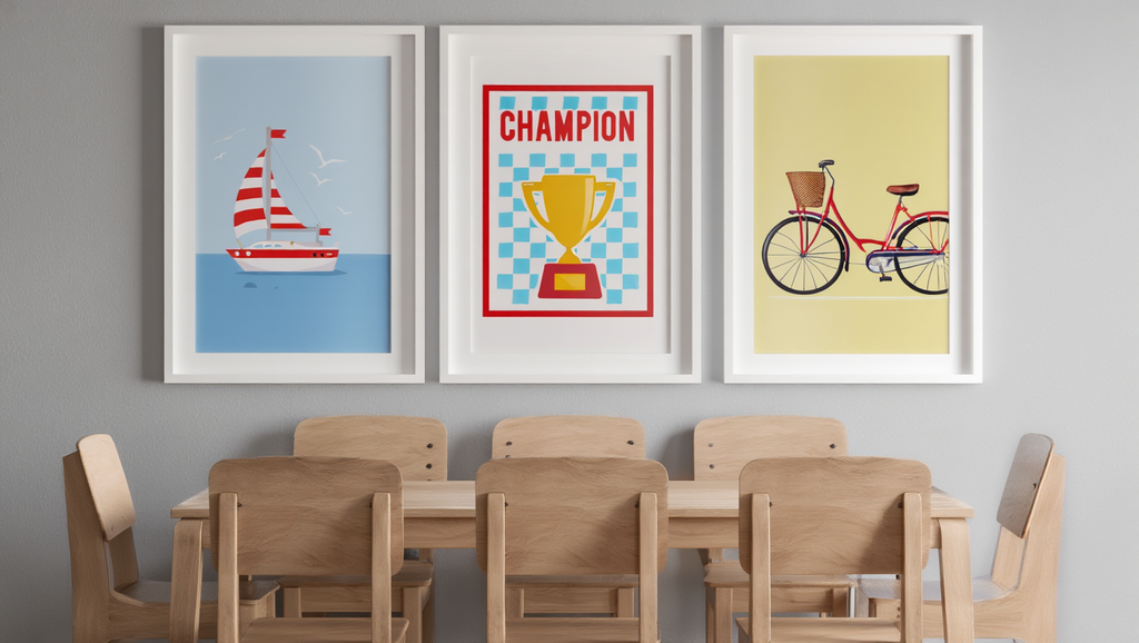 The Golden Era Collection – Set of 3 Retro Prints