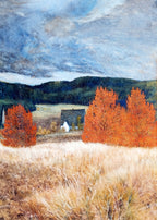 Set of 2 Woods Interior – John Elwood Bundy & Autumnal Mood Jämtland | American Landscape & Scandinavian Art Prints