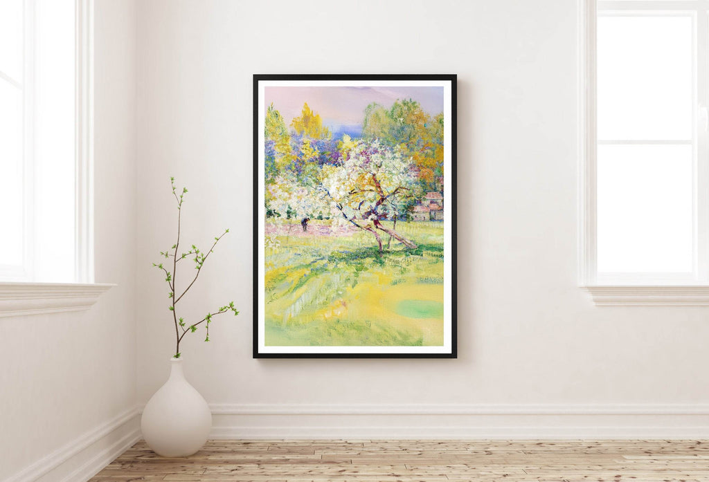 Arbres En Fleur Dans La Prairie, Auvergne - Hakyarts