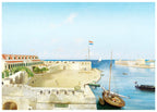 The Harbor Entrance of Willemstad with the Government Palace - Hakyarts