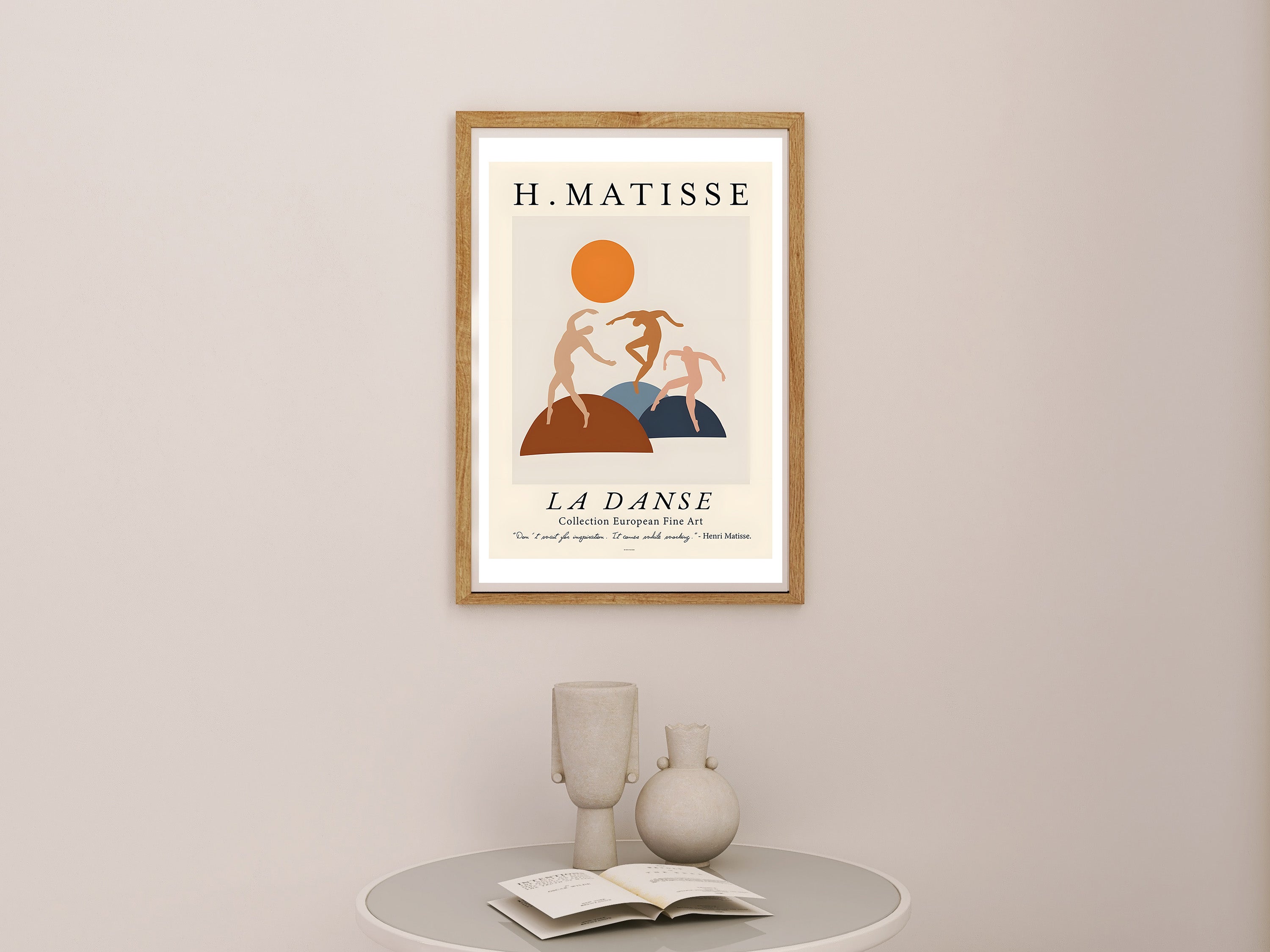 Vintage Matisse Woman Portrait Print
