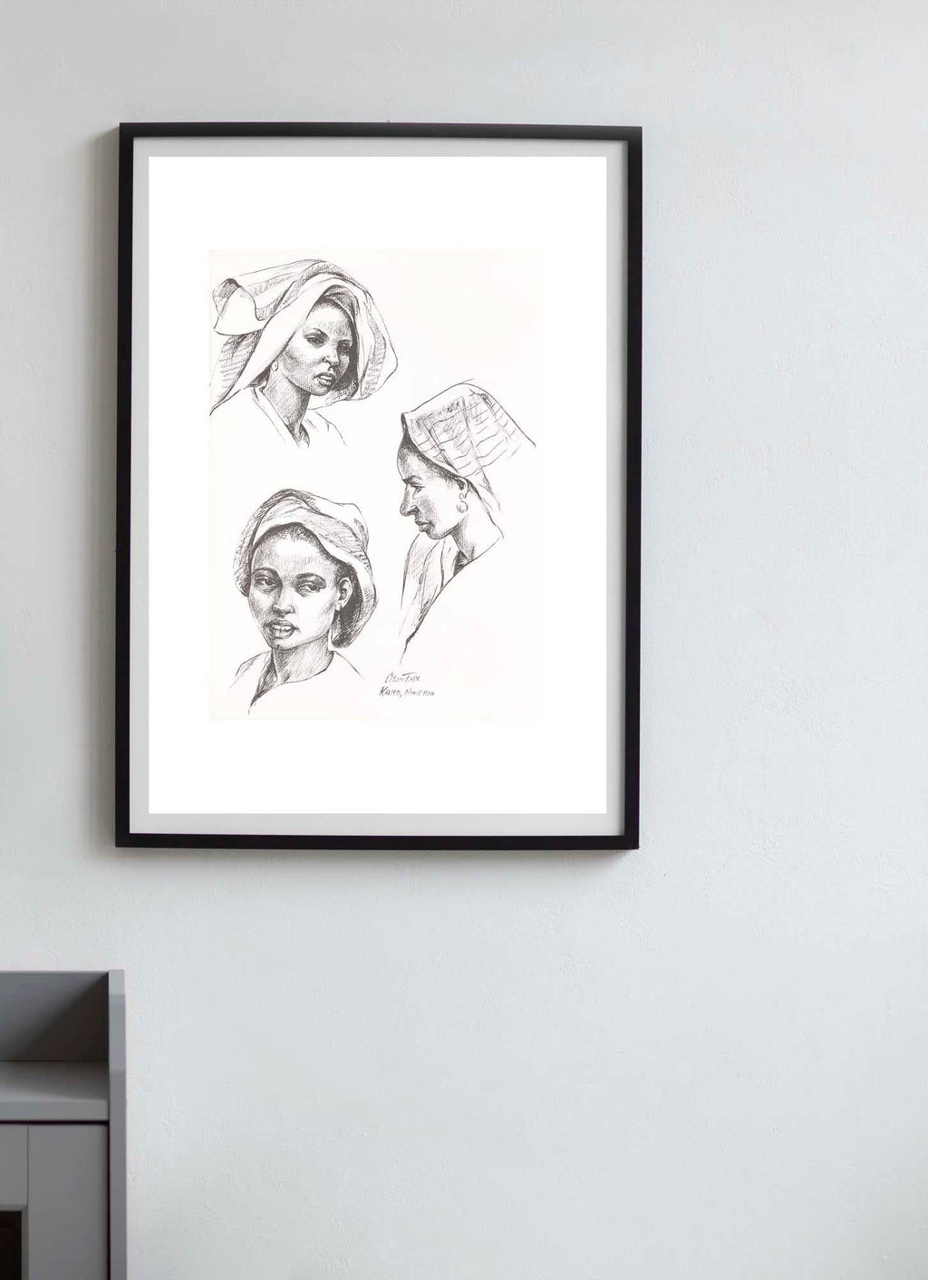 Elton Fax - West Africa Vignettes Pl.14 Poster - Hakyarts