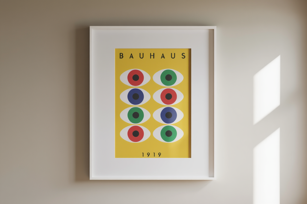 Bauhaus Vision – Abstract Eye Design
