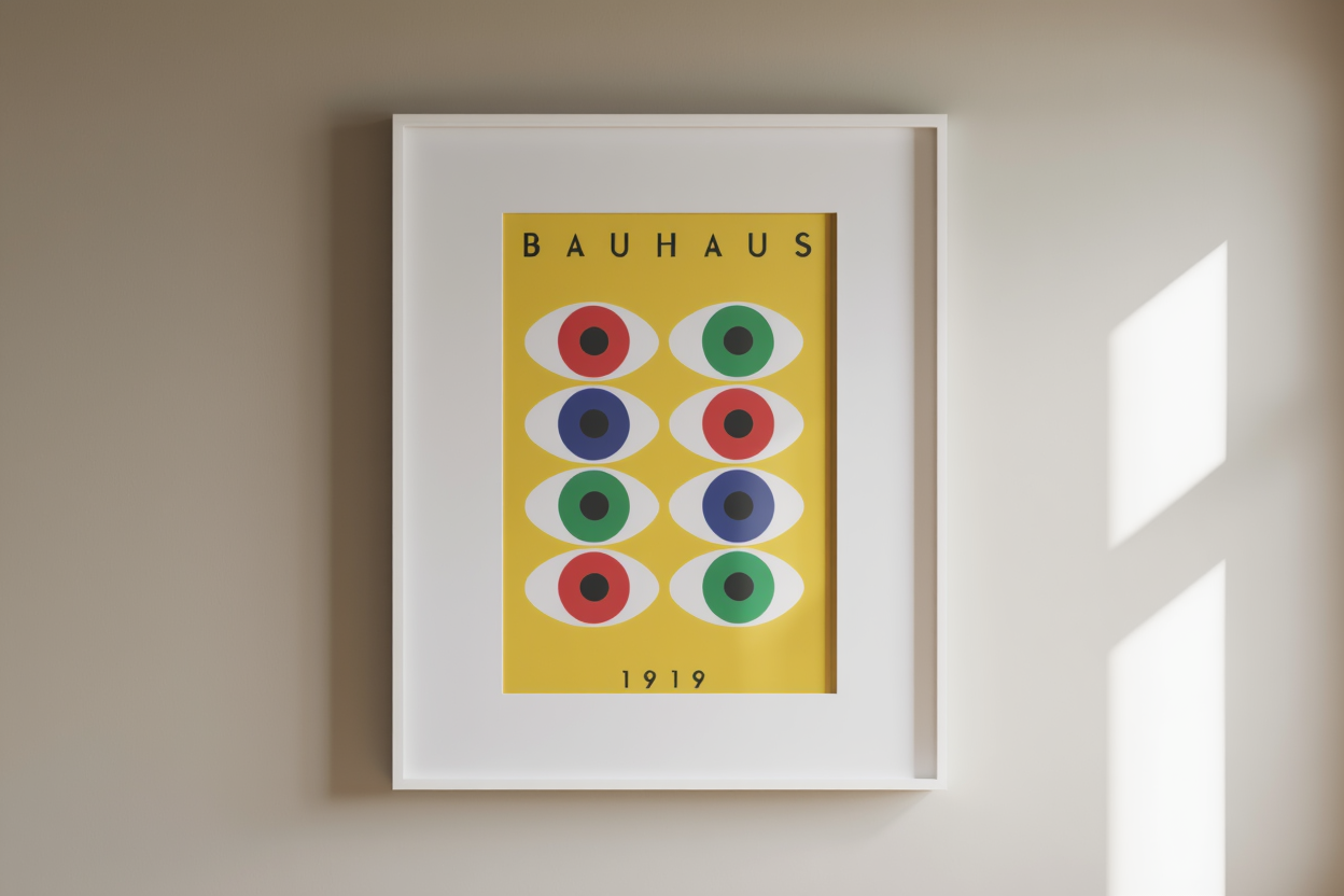 Bauhaus Vision – Abstract Eye Design