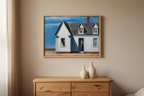 High Noon by Edward Hopper – Modern American Art Print - Hakyarts