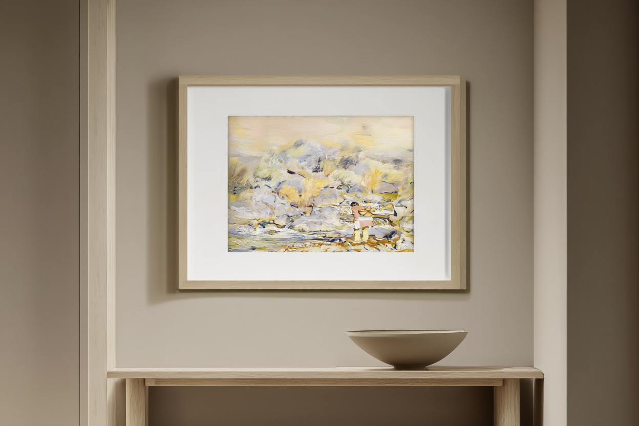 After Them – Walter Ufer Art Print | 1928 American Southwestern Poster