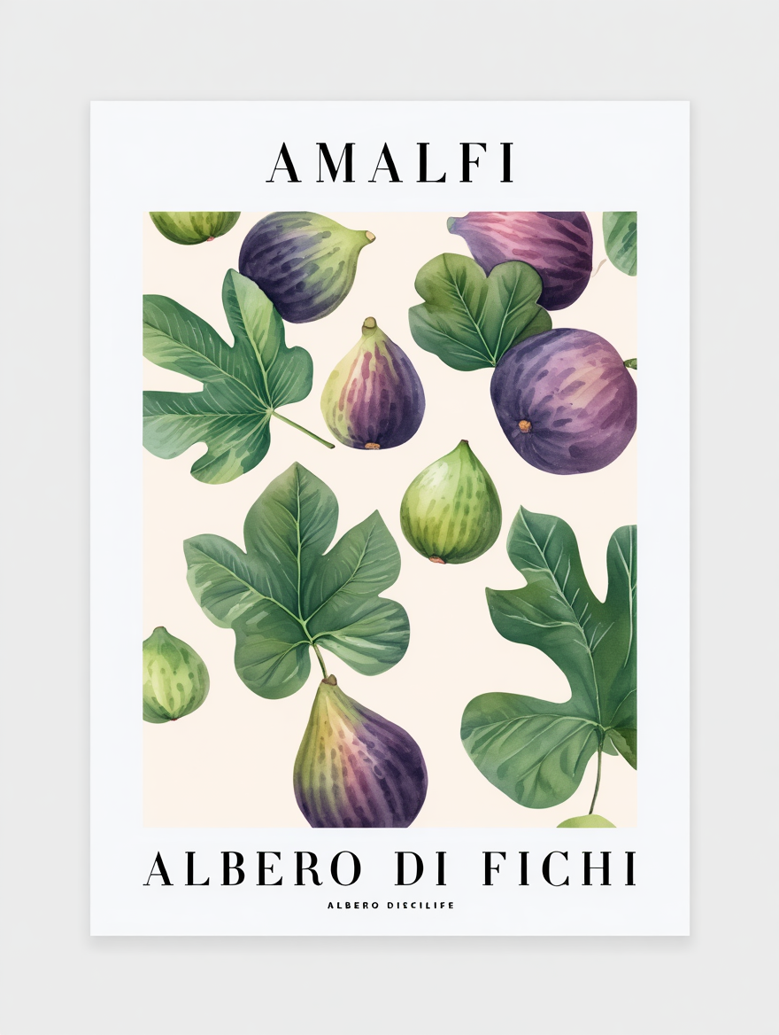 5 Italian Fruits Prints – Colorful Kitchen & Dining Wall Art