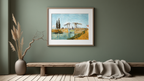 Langlois Bridge at Arles – Vincent van Gogh Poster | Post-Impressionist Landscape & Architectural Art Print