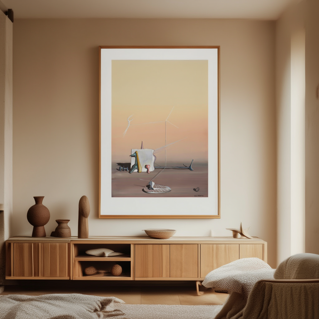 Sans titre (1940) by Yves Tanguy – Surrealist Abstract Art Print