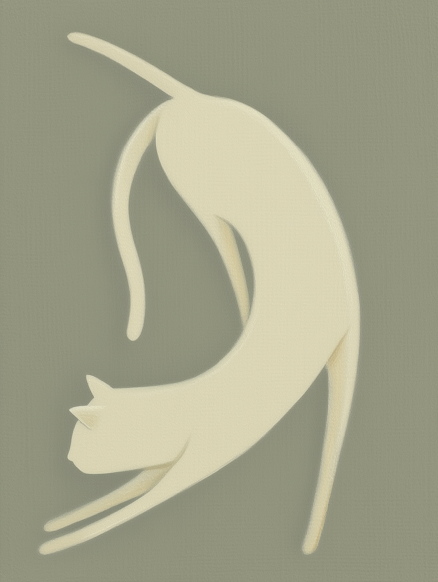 Elegant Lines – Minimalist Figurative Wall Art Print