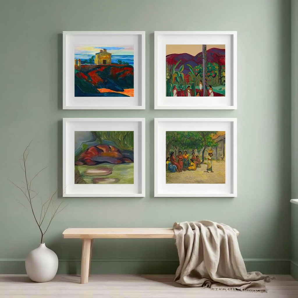 Gauguin South Seas Inspirations – 4 Prints Mix & Match