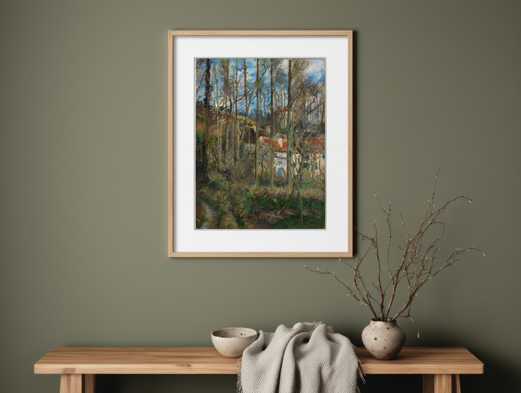 Camille Pissarro - The Côte des Boeufs at L'Hermitage