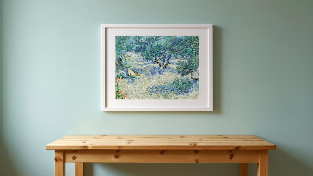 Vincent Van Gogh - Olive Orchard Poster