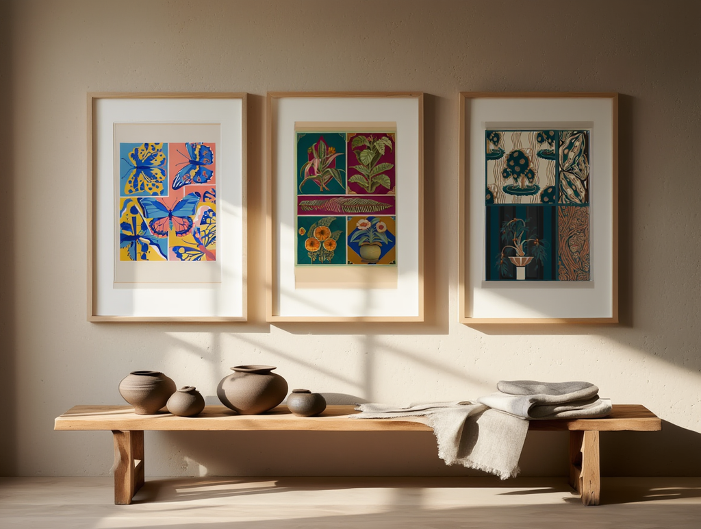 Émile-Allain Séguy – Deco Nature Trio - 3 Prints Mix & Match