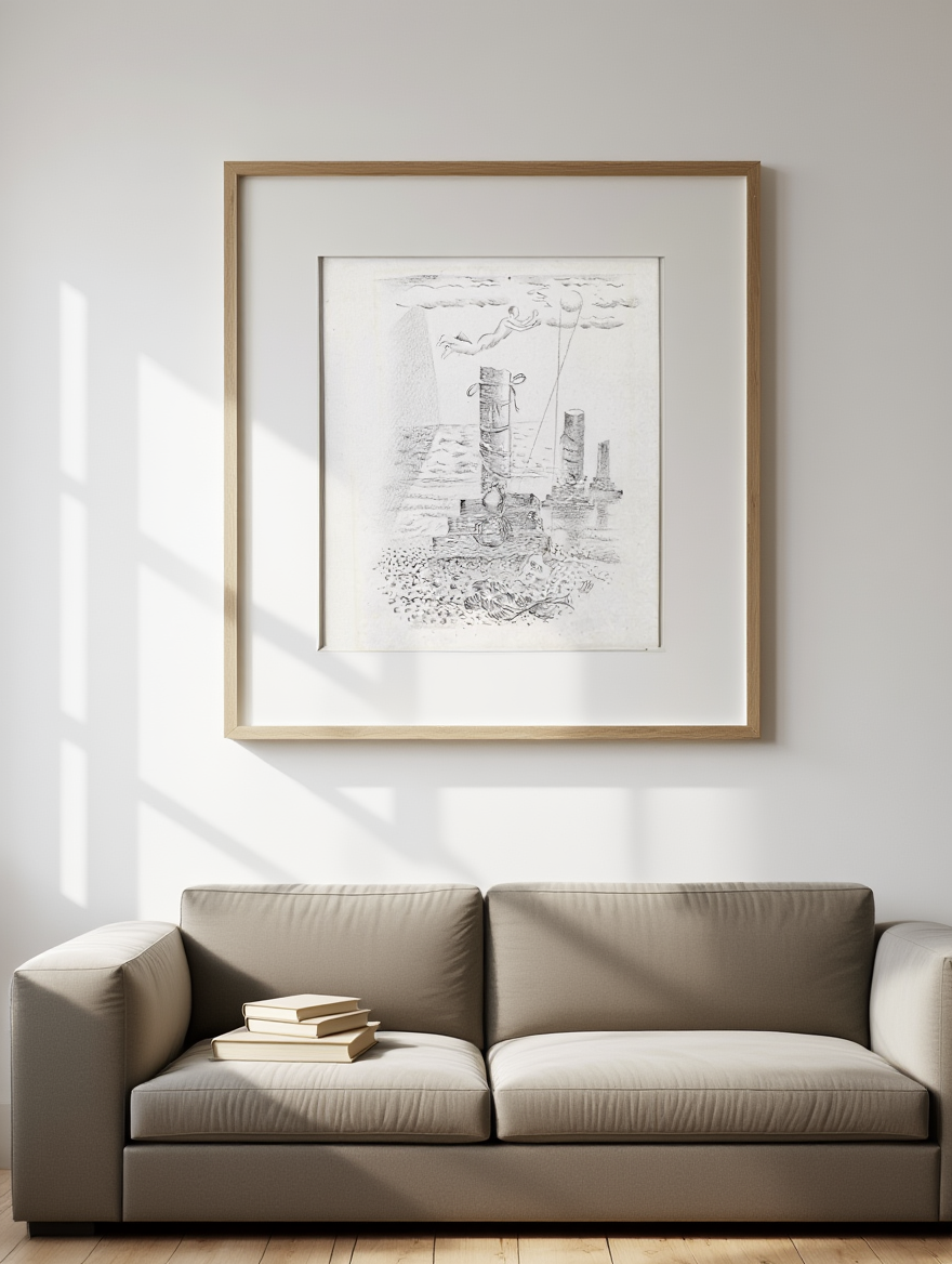 Sorrow – Paul Nash (1932) | Surrealist Landscape Art Print