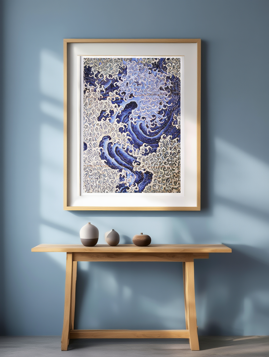 Katsushika Hokusai – Masculine Wave - Iconic Ukiyo-e Japanese Art Print