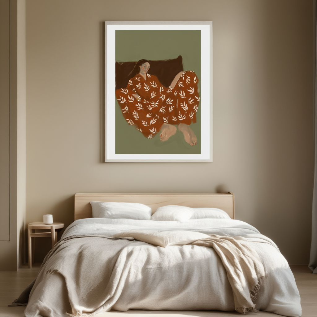 Tea & Tranquility – Relax at Home Art Print - Hakyarts