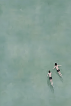 Summer Swims — Modern Wall Art Print