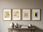 El Lissitzky – 4 Modernist Prints | Geometric Art Collection - Hakyarts