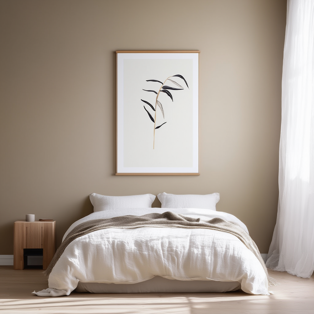 Watercolour Flower Poster No. 2 | Minimalist Botanical Wall Art Print - Hakyarts