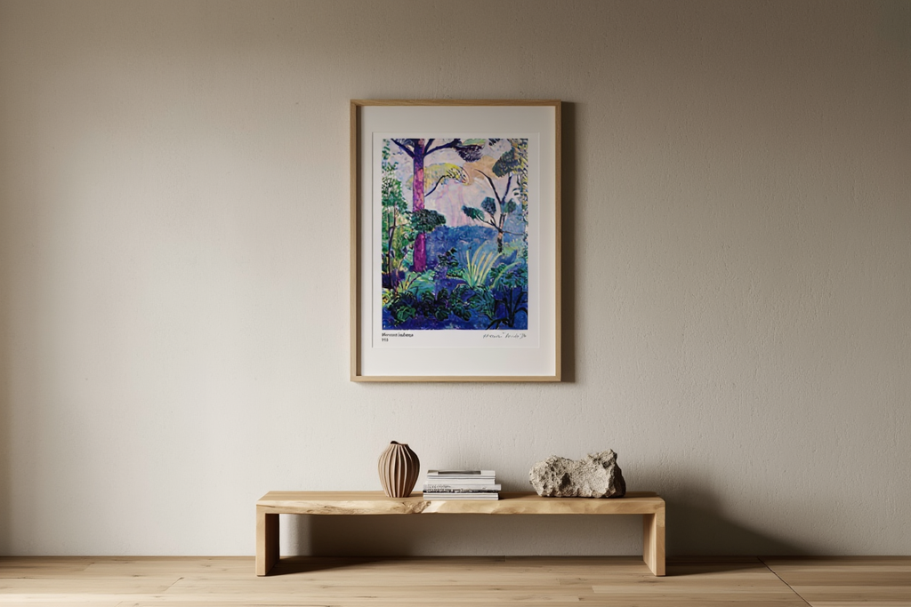 Henri Matisse – Moroccan Landscape - Vibrant Modernist Art Print