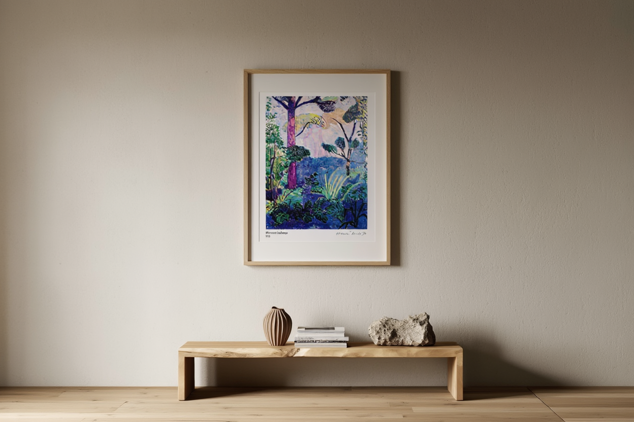 Henri Matisse – Moroccan Landscape - Vibrant Modernist Art Print