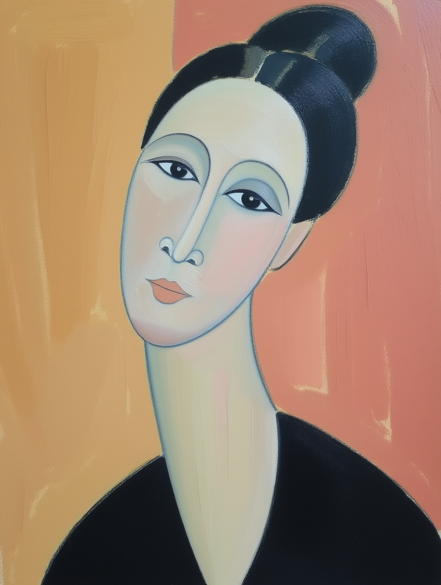 Modigliani Elegance – Mix & Match Fine Art Print