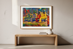 The Market – Paul Gauguin Poster | Post-Impressionist & Symbolist Tahitian Scene Art Print - Hakyarts