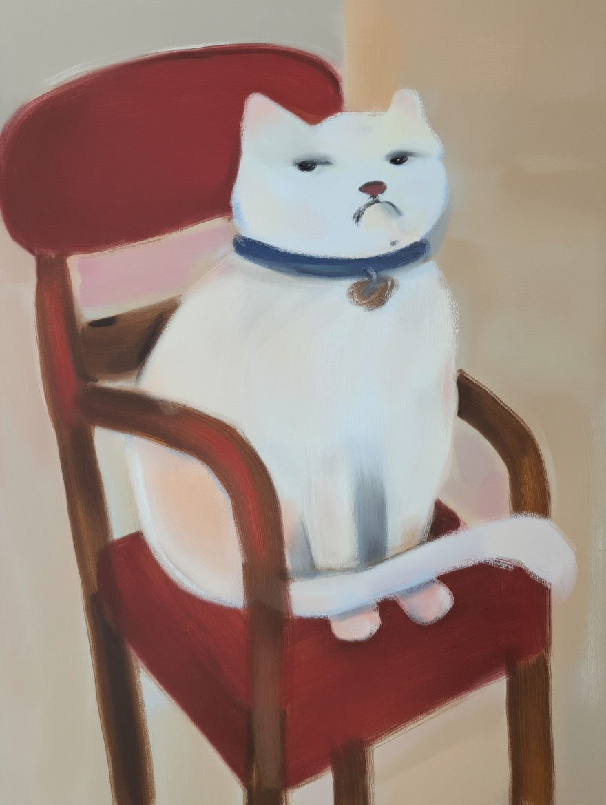 Feline Frustration – Grumpy Cat Illustration