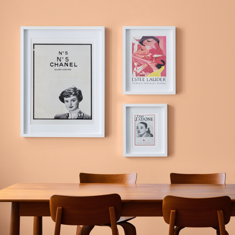 Retro Dreams – Set of 3 Vintage Bedroom Art Prints