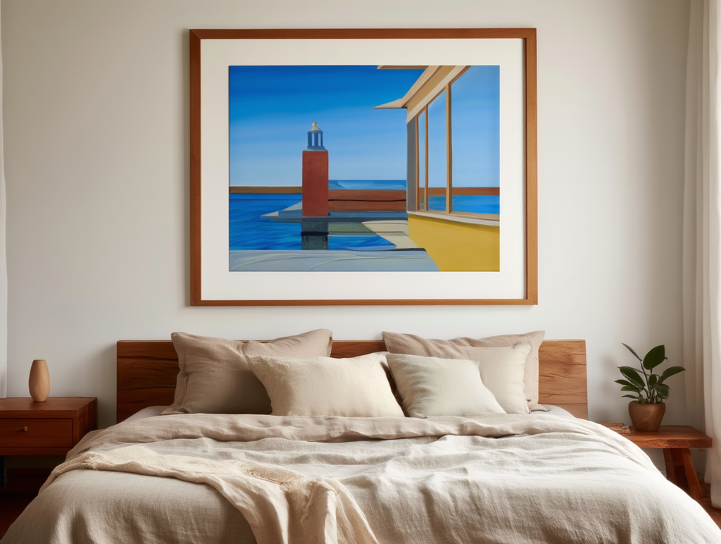 Outside the Central Palace – Torsten Jovinge (1933) | Modernist Architectural Art Print