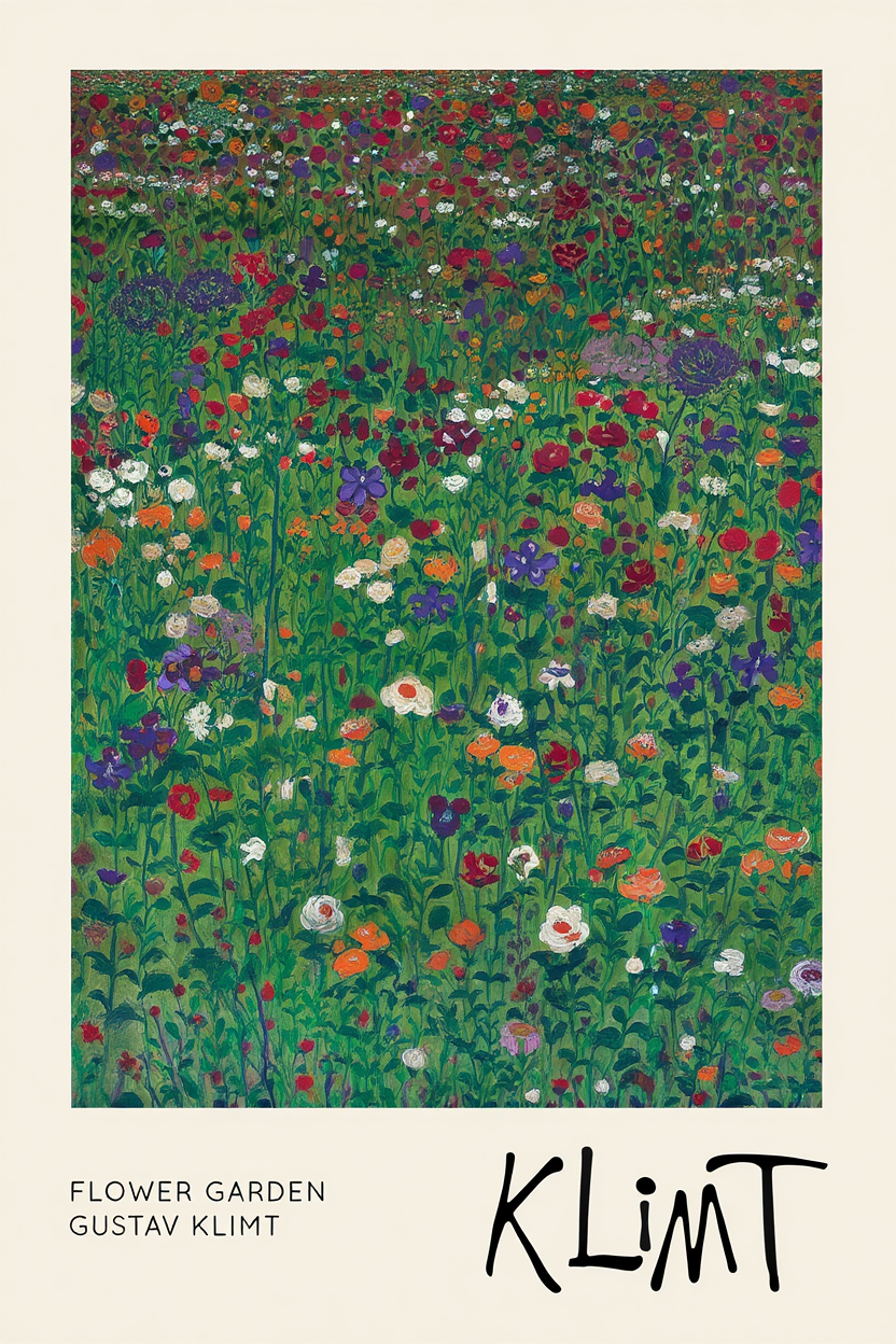 Gustav Klimt Art Print Set – 5 Golden Wall Art Prints | Elegant Gallery Wall Décor for Living Room, Bedroom & Office