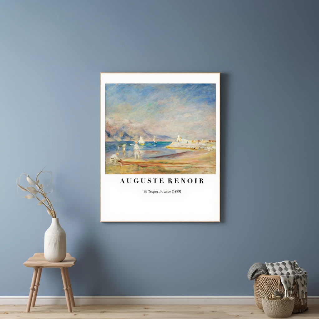 Auguste Renoir - St Tropez, France Poster