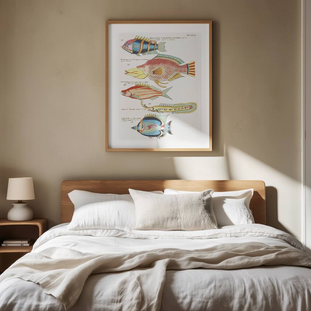 Poissons Plate 60 – Louis Renard Poster | Vintage Natural History Art Print
