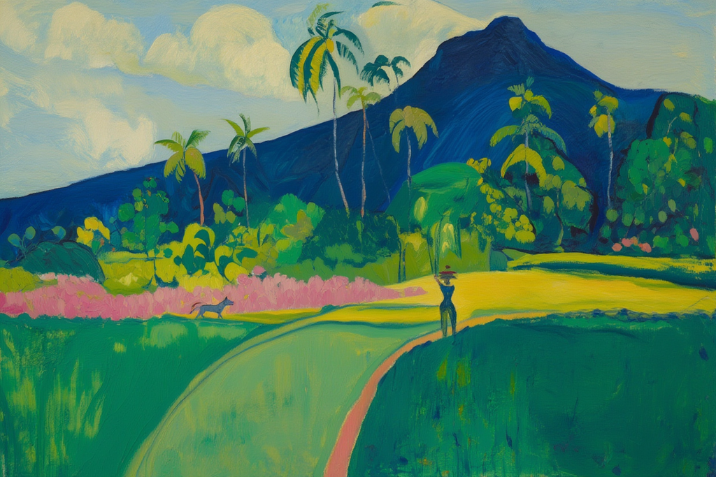 Gauguin Vibrant Island Life – 4 Prints Mix & Match