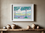 Terrasse de Meudon – Paul Signac Poster | Neo‑Impressionist Landscape Art Print
