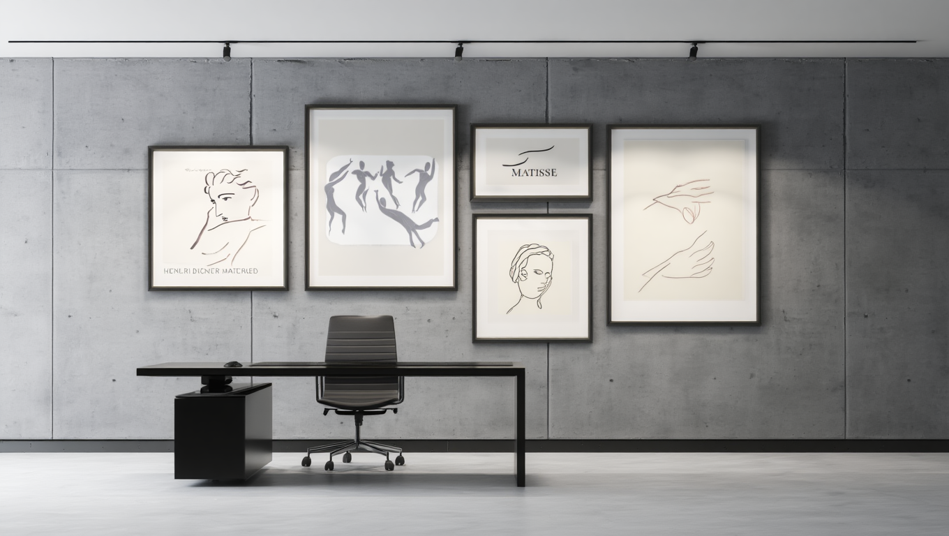 Matisse Inspired Wall Art Set – 6 Prints