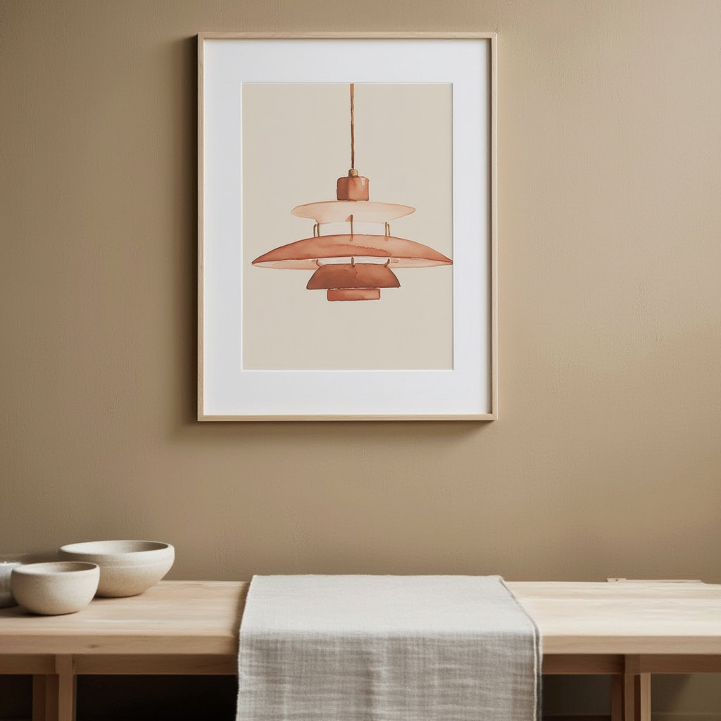 Glow & Whimsy – Playful Lamp Illustration