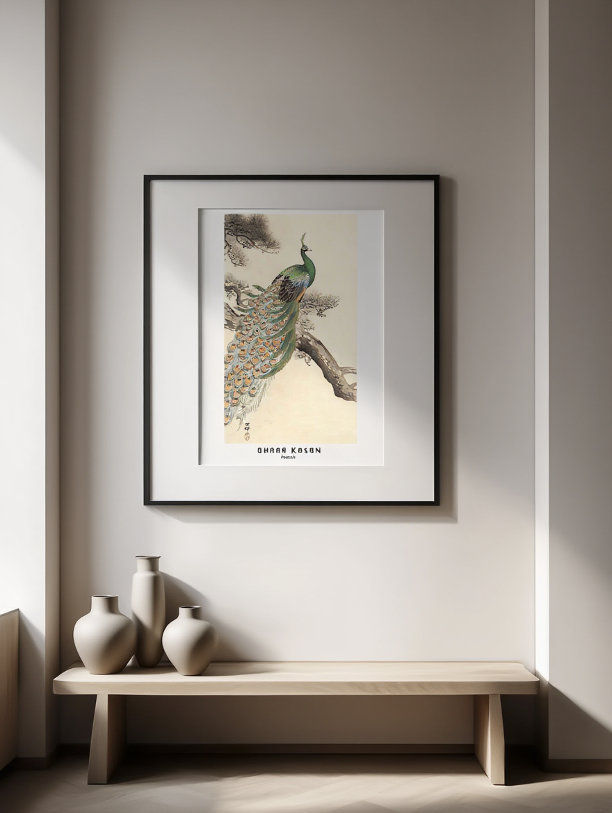Ohara Koson - Peacock