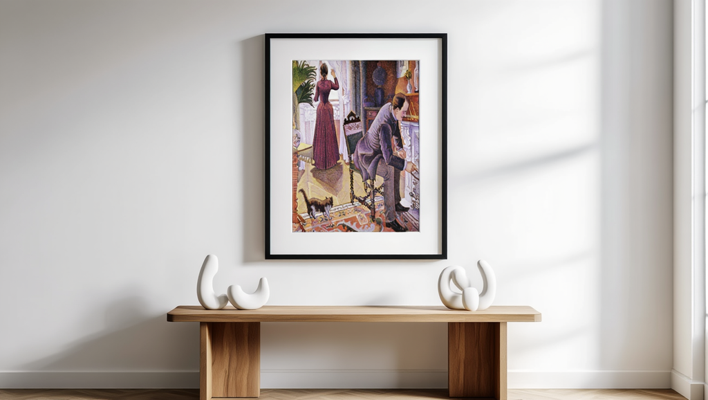 Paul Signac - Le Dimanche Parisien Poster | Hakyarts