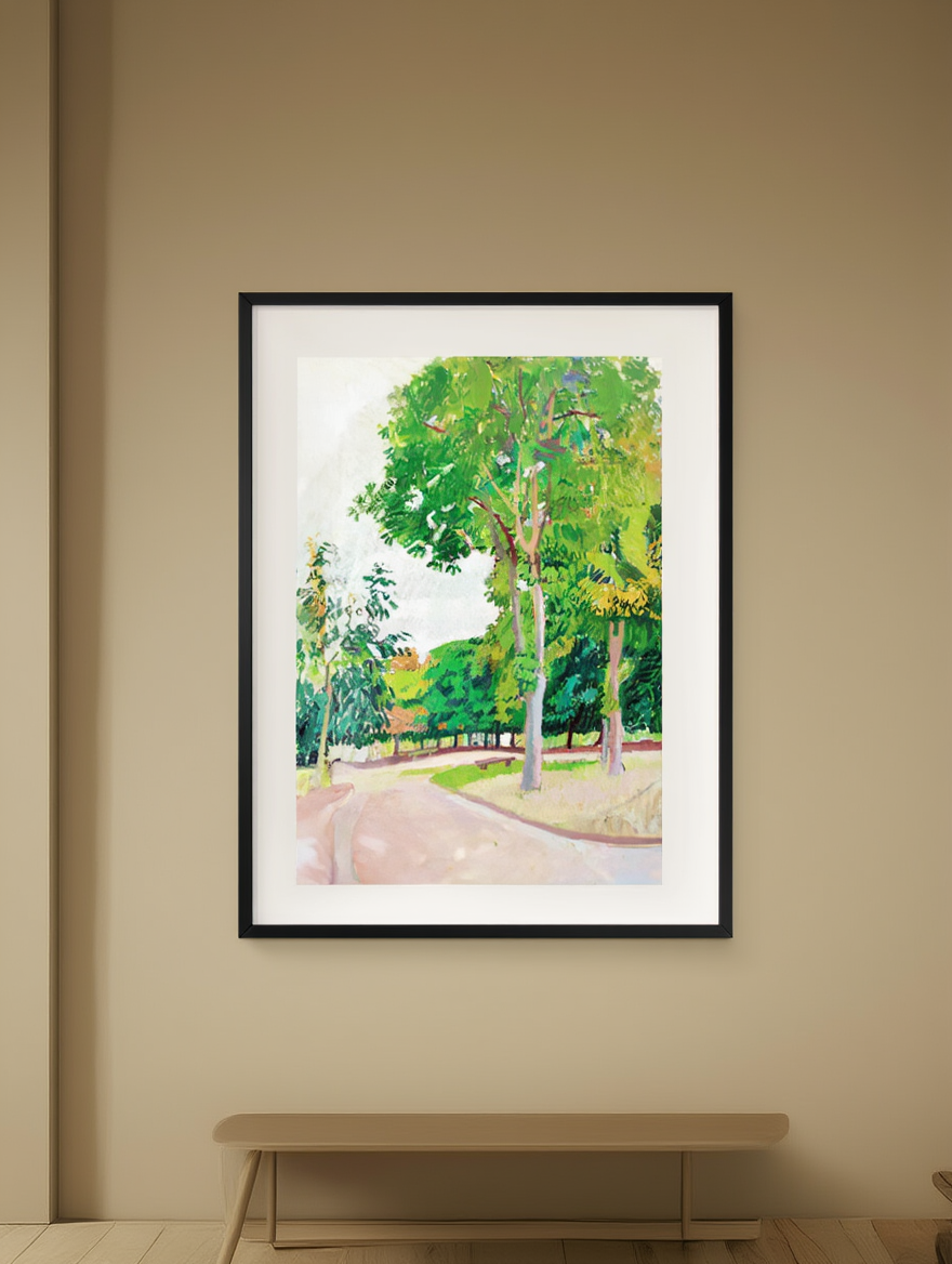 Le Parc by Raoul Dufy – Fauvist Landscape Art Print