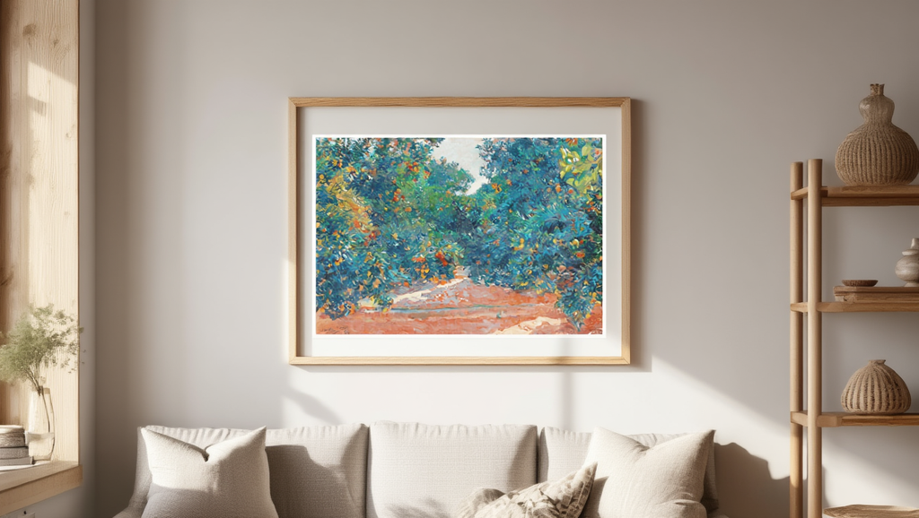 Naranjos De Alcira – Joaquín Sorolla (1904) | Impressionist Landscape Art Print