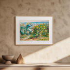 Esquisse de Paysage du Midi – Auguste Renoir Poster | Impressionist Landscape Art Print