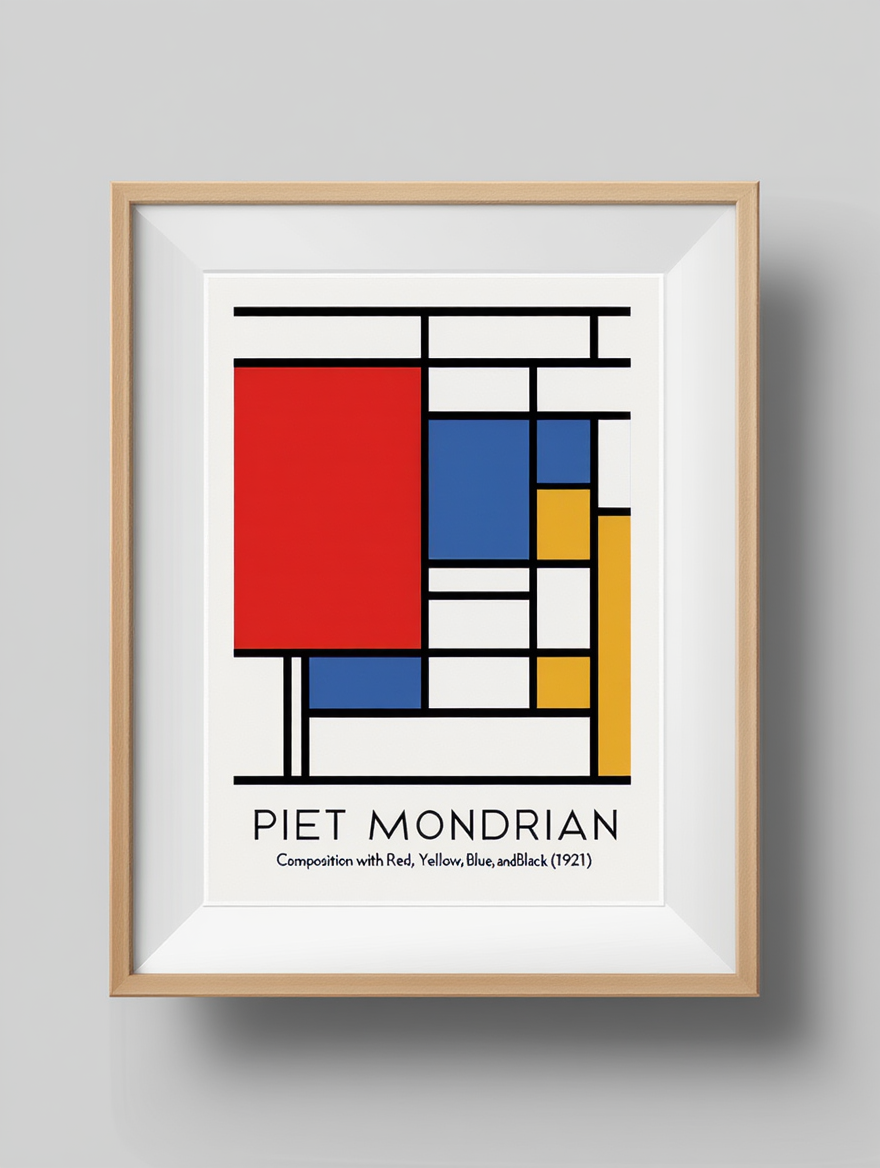 Piet Mondrian – Mix & Match 3 Prints