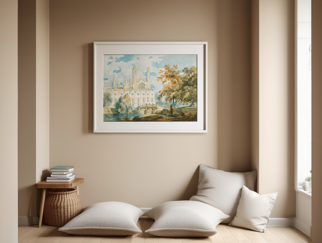 William Turner - Clare Hall and King's College Chapel