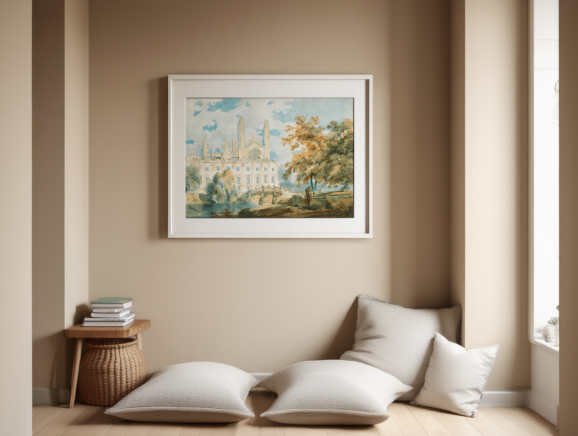 William Turner - Clare Hall and King's College Chapel