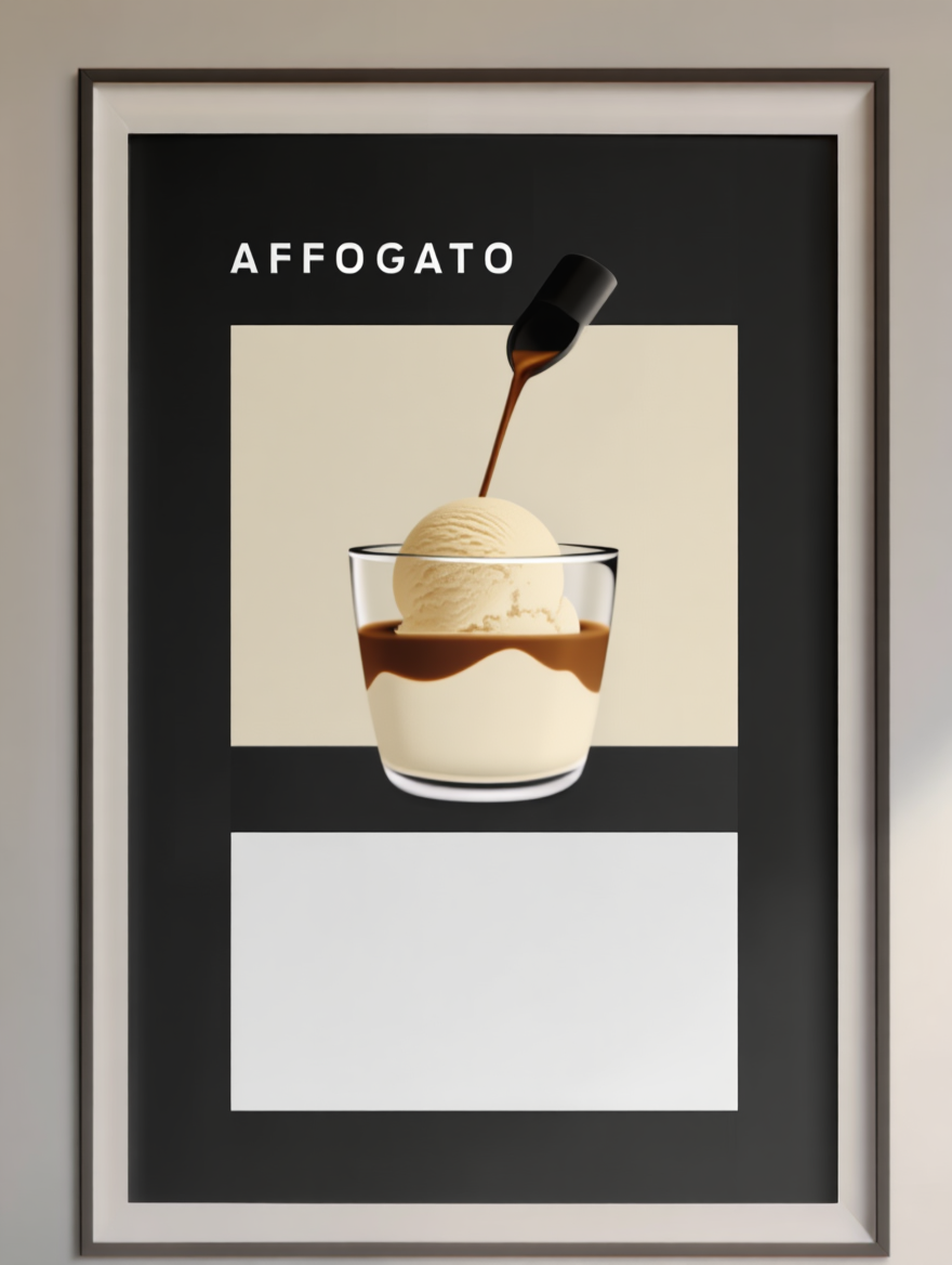5 Espresso & Latte Coffee Posters – Minimalist Café Wall Art Prints